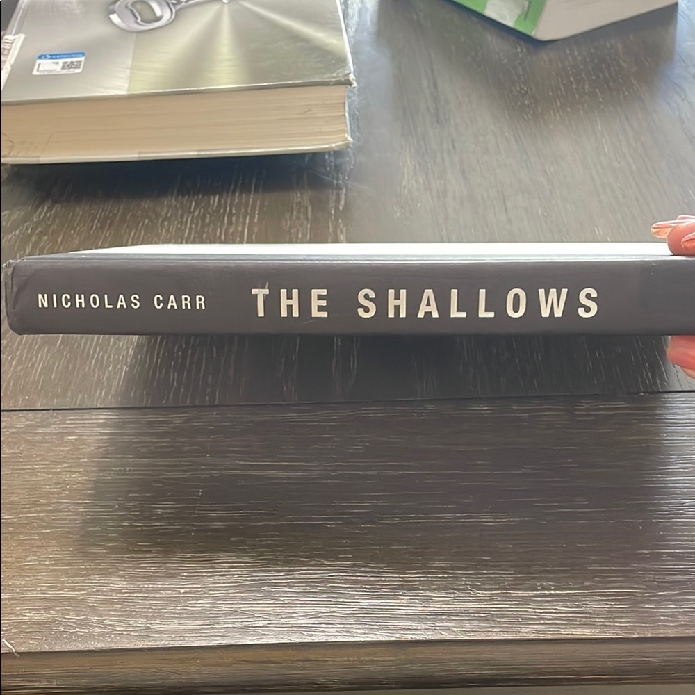 The Shallows Classic Hardcover Book by Nicholas Carr